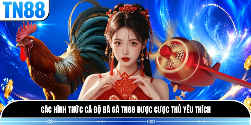 Các hình thức cá độ đá gà TN88 được cược thủ yêu thích