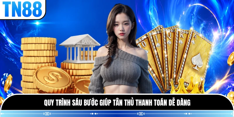 Quy trình sáu bước giúp tân thủ thanh toán dễ dàng